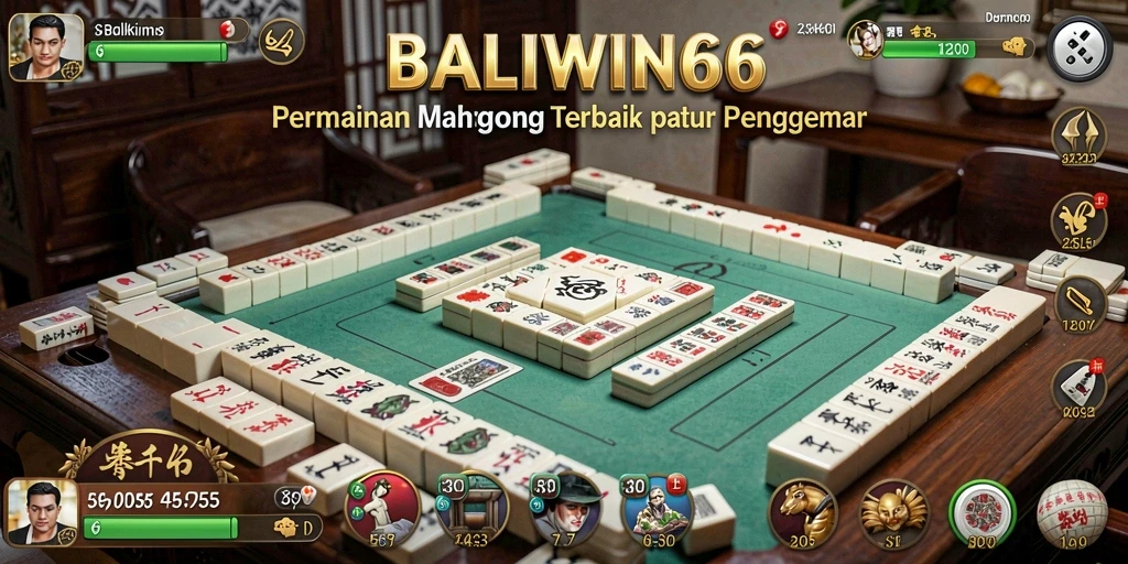 Tampilan gameplay Mahjong yang mengasyikkan dan interaktif.