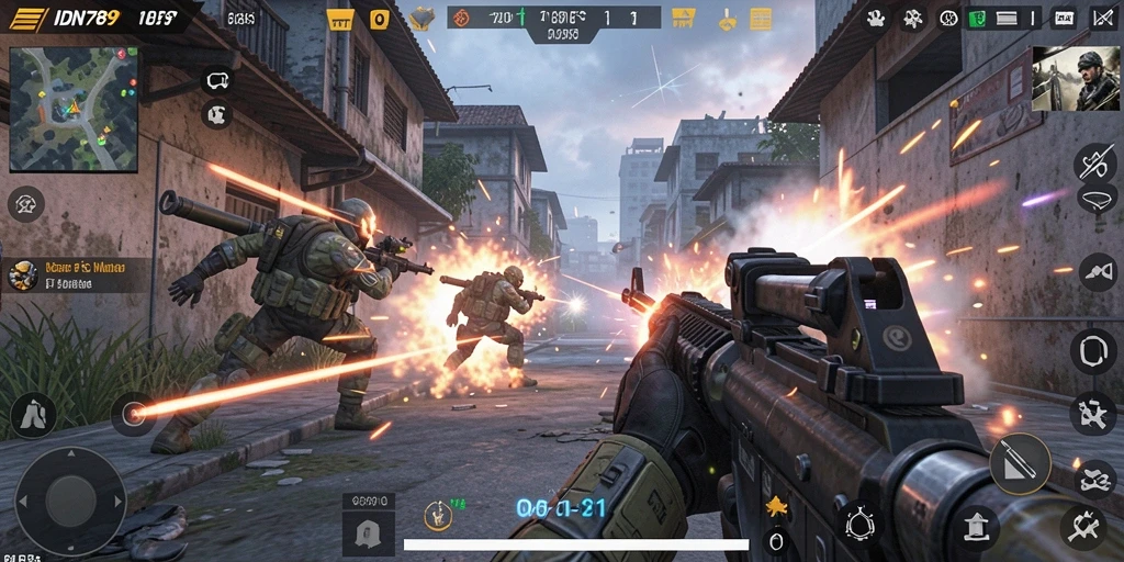 Gameplay seru dalam IDN789 yang menggugah adrenalin.