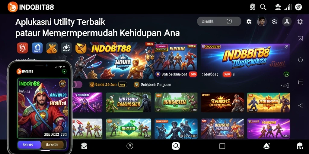 Tampilan antarmuka INDOBIT88 yang menarik dan mudah digunakan.