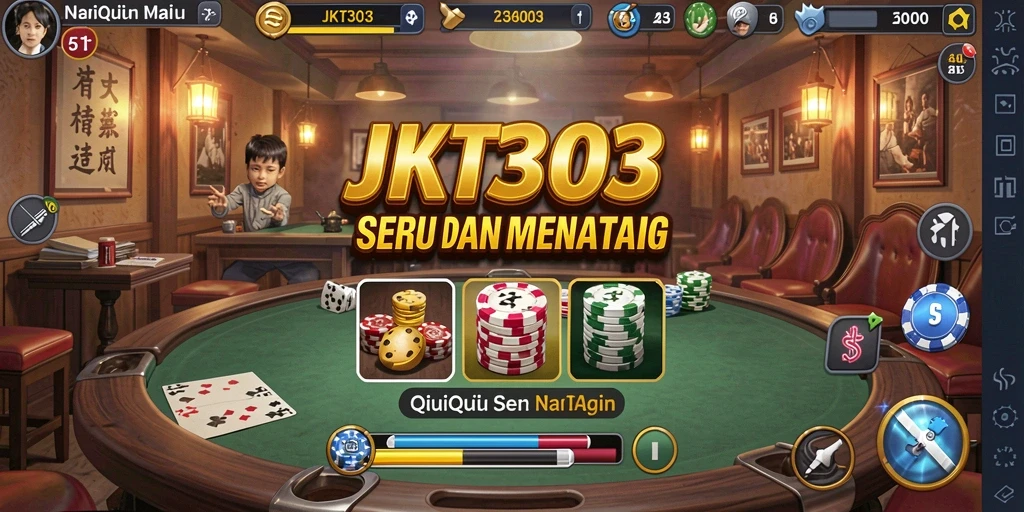 Screenshot gameplay QiuQiu yang seru dan menantang.