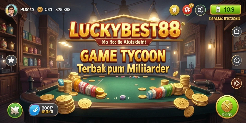 Tampilan menarik dari gameplay LUCKYBEST88 yang penuh strategi Tycoon.
