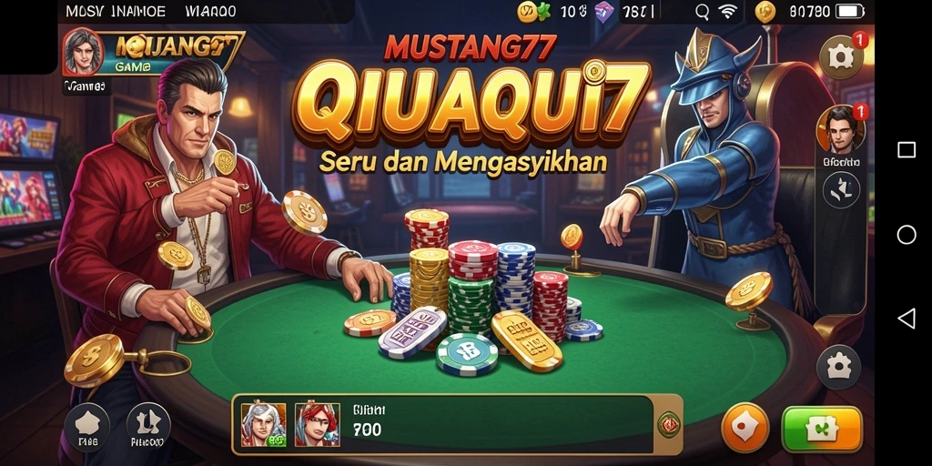Tampilan menarik dari gameplay MUSTANG77 yang seru.