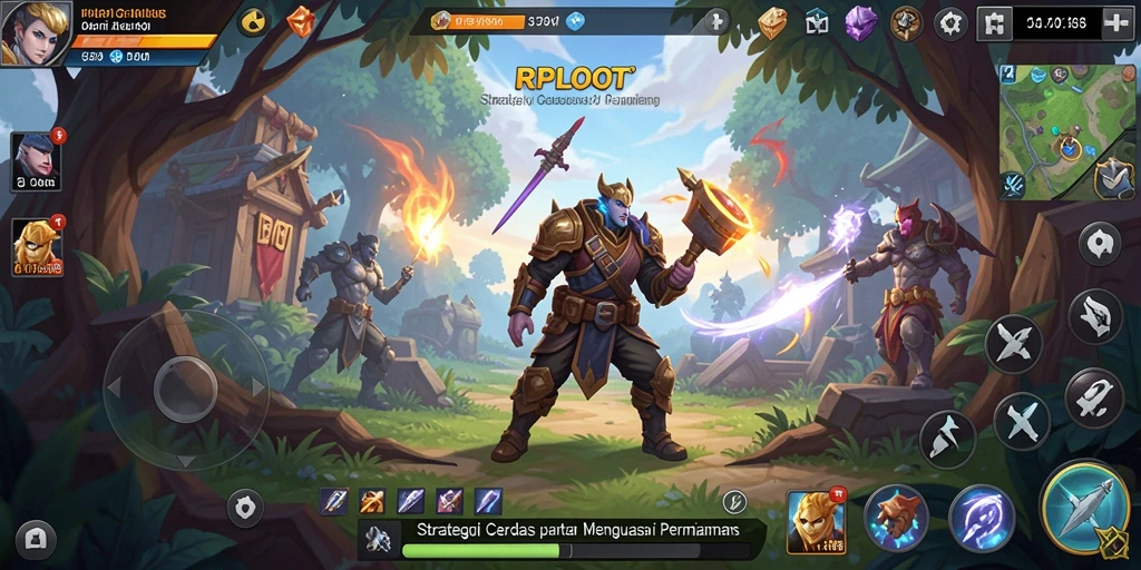 Tampilan gameplay RPLOOT yang menarik dan strategis.
