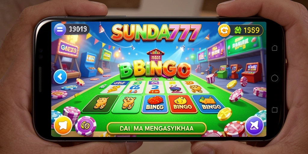 Tampilan gameplay SUNDA777 yang seru dan mengasyikkan dengan Bingo.