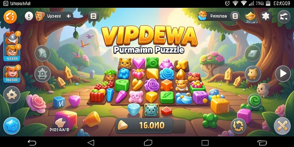Tampilan gameplay VIPDEWA yang menarik dan menantang.
